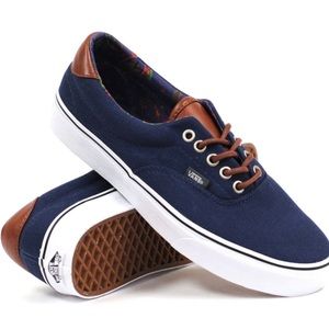 Vans C&L Era Dress Blue/Paisley - Vans Style 36 - Authentic Men’s 5.5/Women’s 7